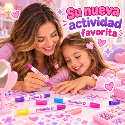 PinkiNails™ – Kit para Decorar Uñas